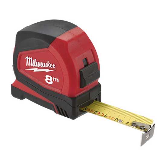 Milwaukee Tape Measure Compact - 8m (Each)