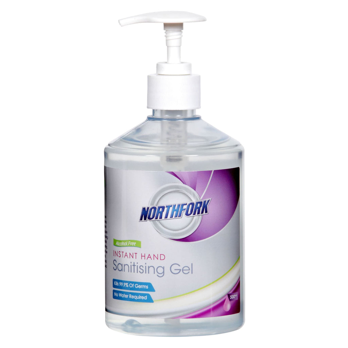 Hand Sanitiser Gel Alcohol Free 500ml - Northfork