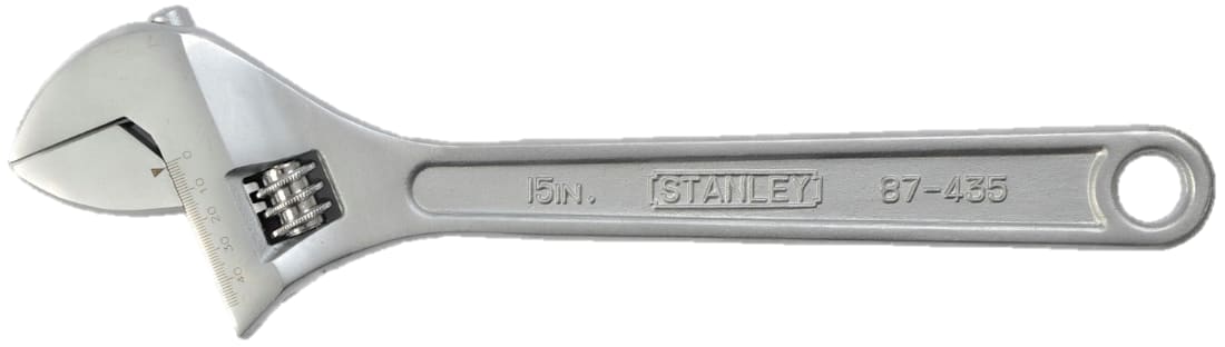 Stanley Wrench Adjustable 380mm (15")