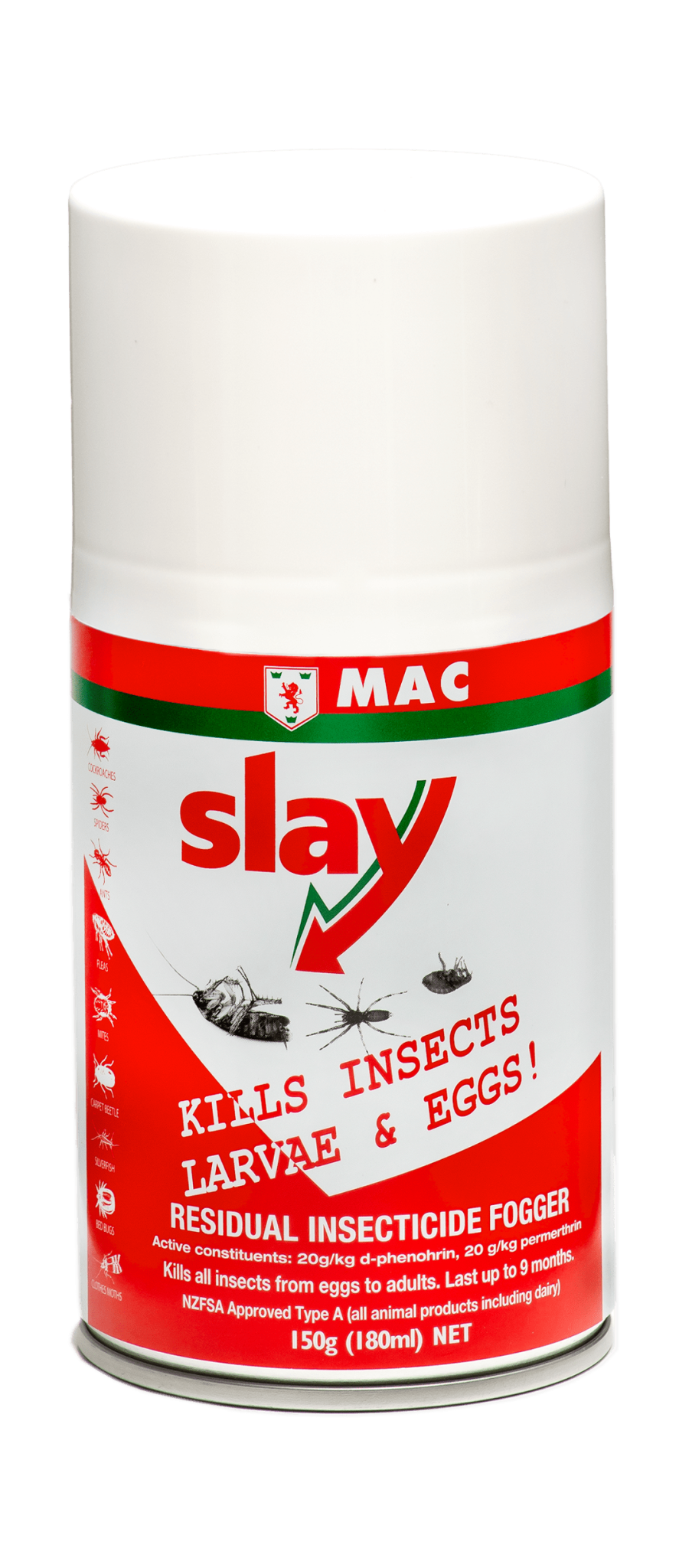Slay Residual Insecticide Fogger 150g - MAC