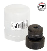 Bramley 1-1/2" Chassis Punch for precise holes in sheet metal and mild steel, designed for durability and efficiency.