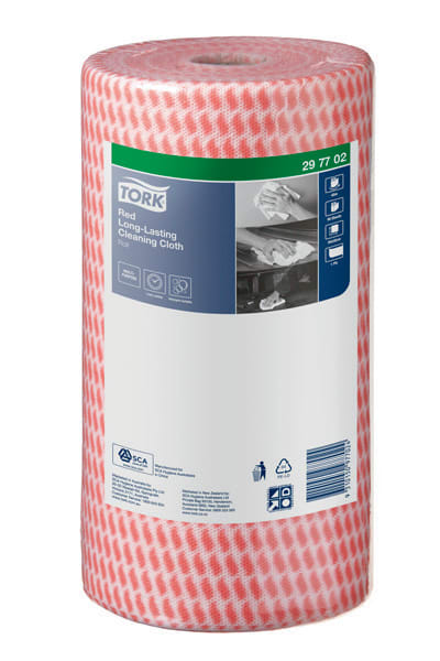 Tork Heavy Duty Cleaning Cloth Red 30xm x 50cm