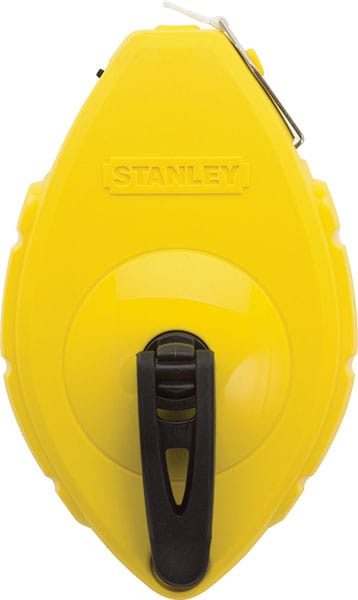STANLEY Chalk Line Reel and Chalk ABS 30m/100'