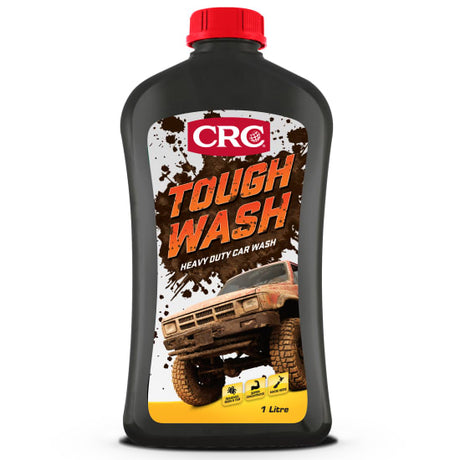 Bottle of CRC 9021 Tough Wash 1L, a heavy-duty cleaner for automotive paint removing tough grime without dulling surfaces.