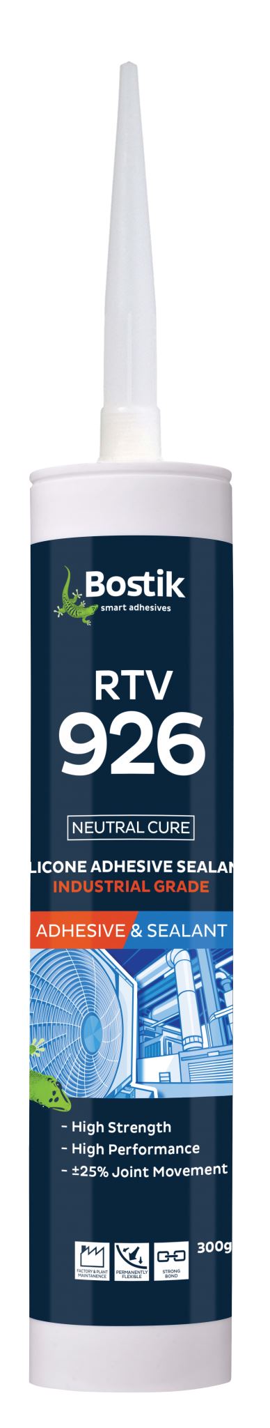 Bostik Silicone Sealant RTV 926 Translucent 300g