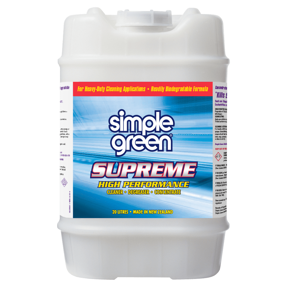 Simple Green Supreme Heavy Duty Cleaner Degreaser 20L (Each)