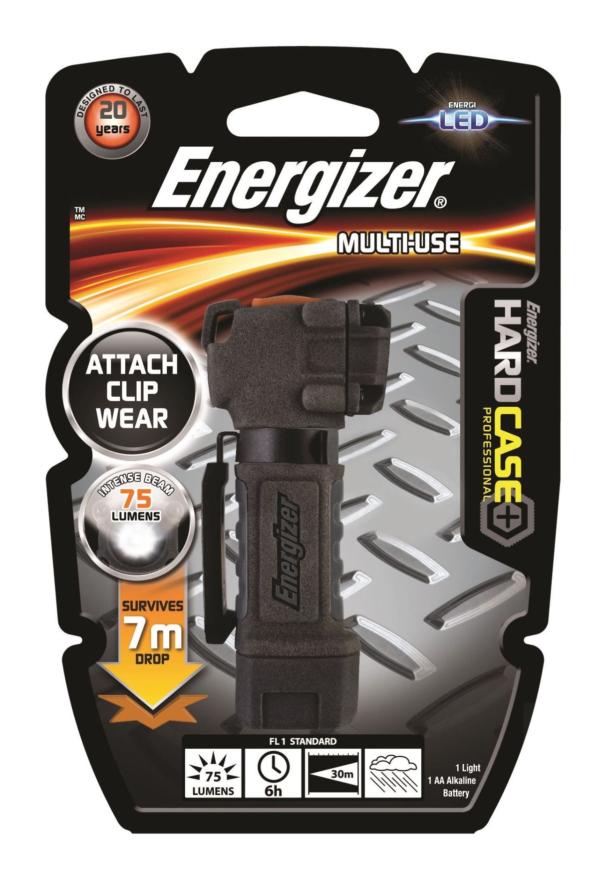 Energizer Hard Case Professional Multi-Use Light
