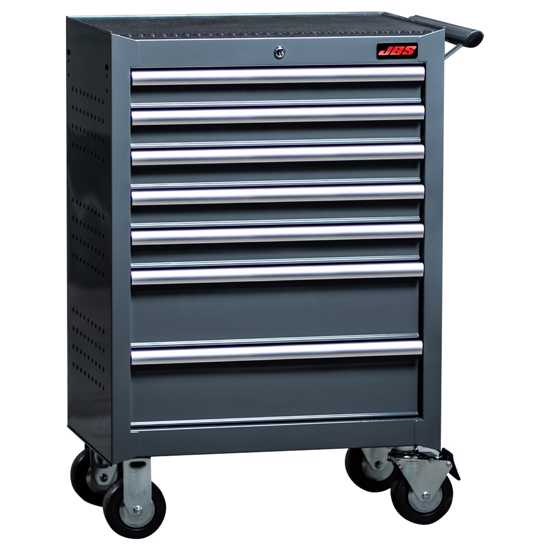 JBS Tool Ball Bearing Slides Trolley 7 Drawer (Each)