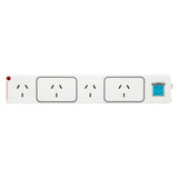 HPM 4 Way Powerboard 10A Transformer Spacing