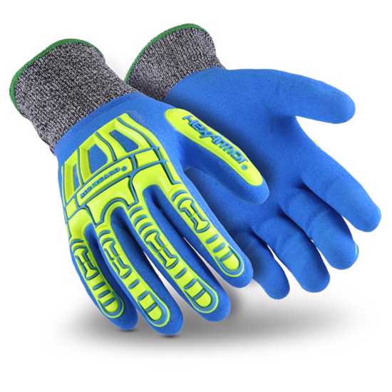 HexArmor+uvex Rig Lizard Fluid 7102 Gloves - Size 11, 12 pairs, offering superior grip and impact protection for tough environments.