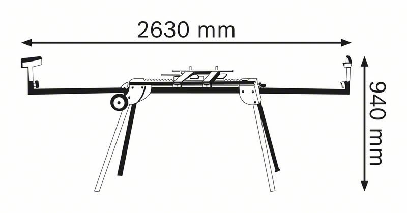 Bosch Mitre Saw Stand T1B