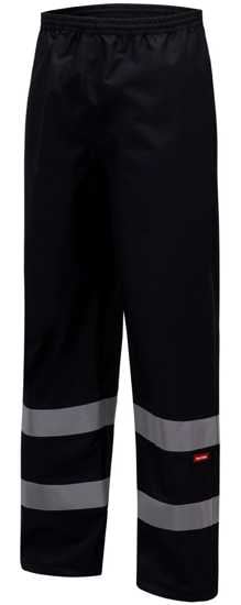 Hard Yakka, Taped Over Trouser, N7TU03 (Pair) - Black - Size: M