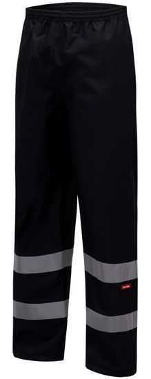 Hard Yakka, Taped Over Trouser, N7TU03 (Pair) - Black - Size: 3XL