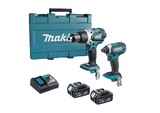Makita 18V LXT Drill/Driver 5.0Ah DLX2144T 2 Piece (Combo Kit)