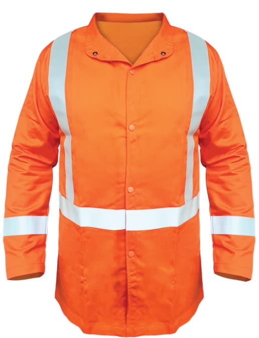 Armour Safety, Flame Retardant Jacket - Orange (Size: S)