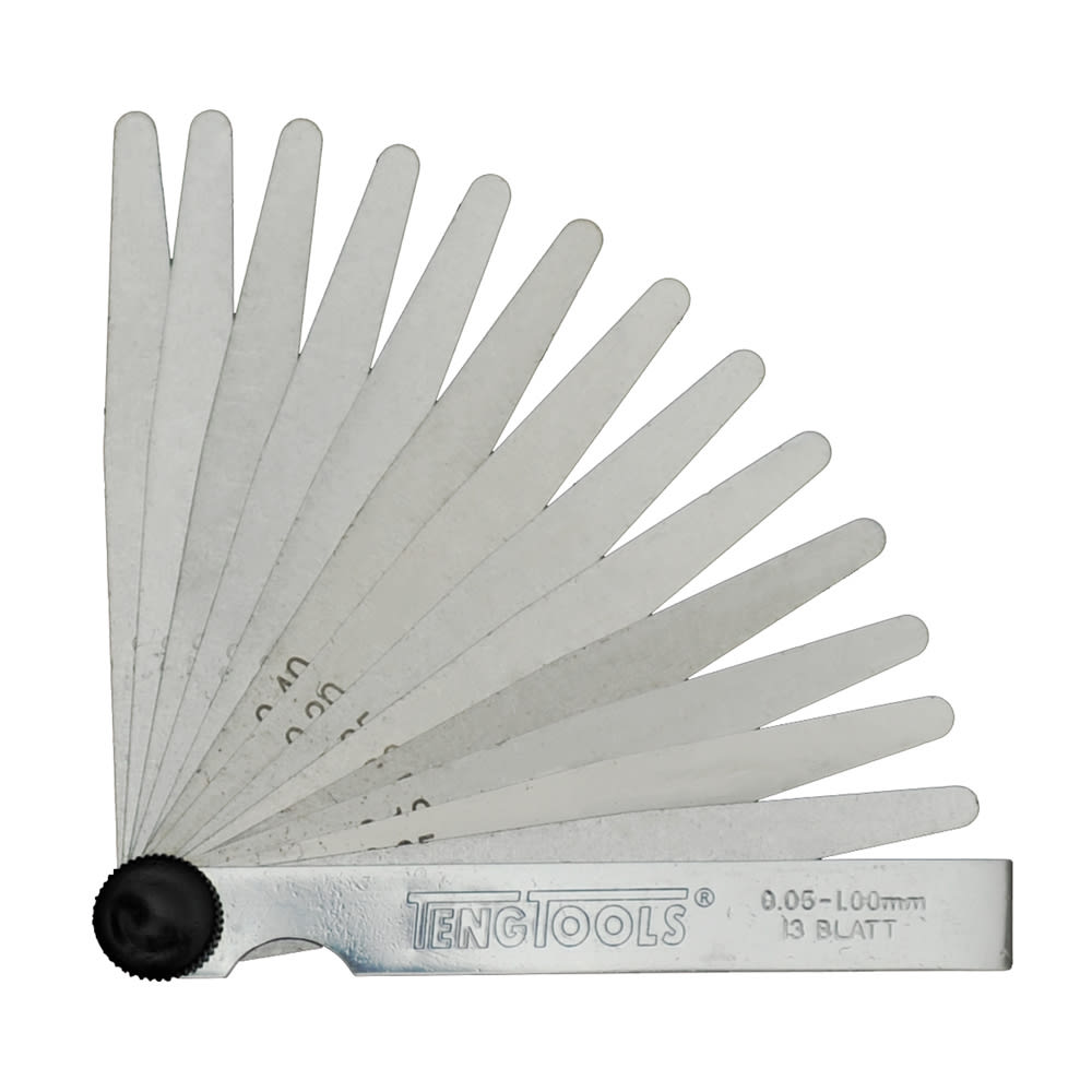 Teng 0.05-1.00 100mm 13 Blade Feeler Gauge