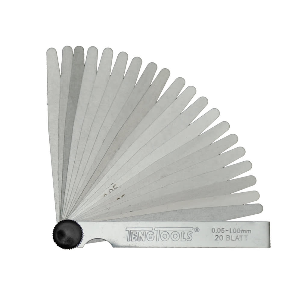 Teng 0.05-1.00 200mm 20 Blade Feeler Gauge