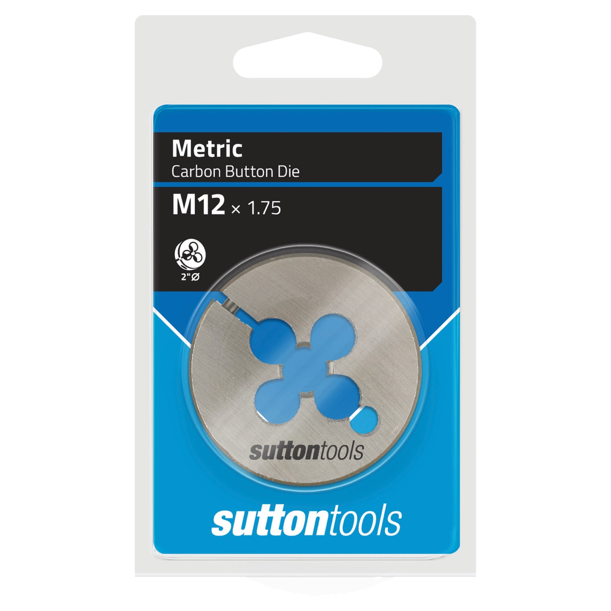 M12 x 1.75 Button Die Metric ISO Coarse