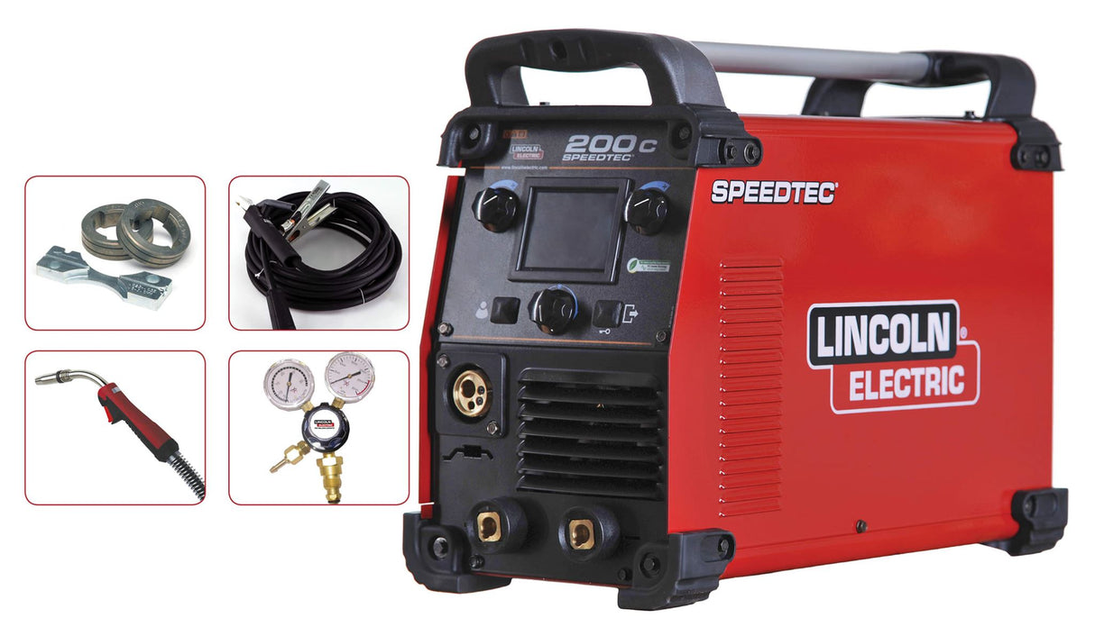 Lincoln Electric Speedtec 200C Multiprocess Welder