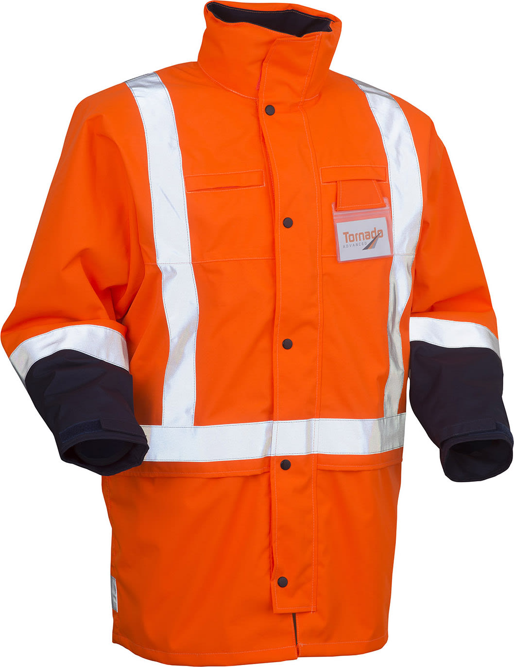 Tornado Advanced, TTMC 5-in-1 Jacket - Orange/Navy - 5XL