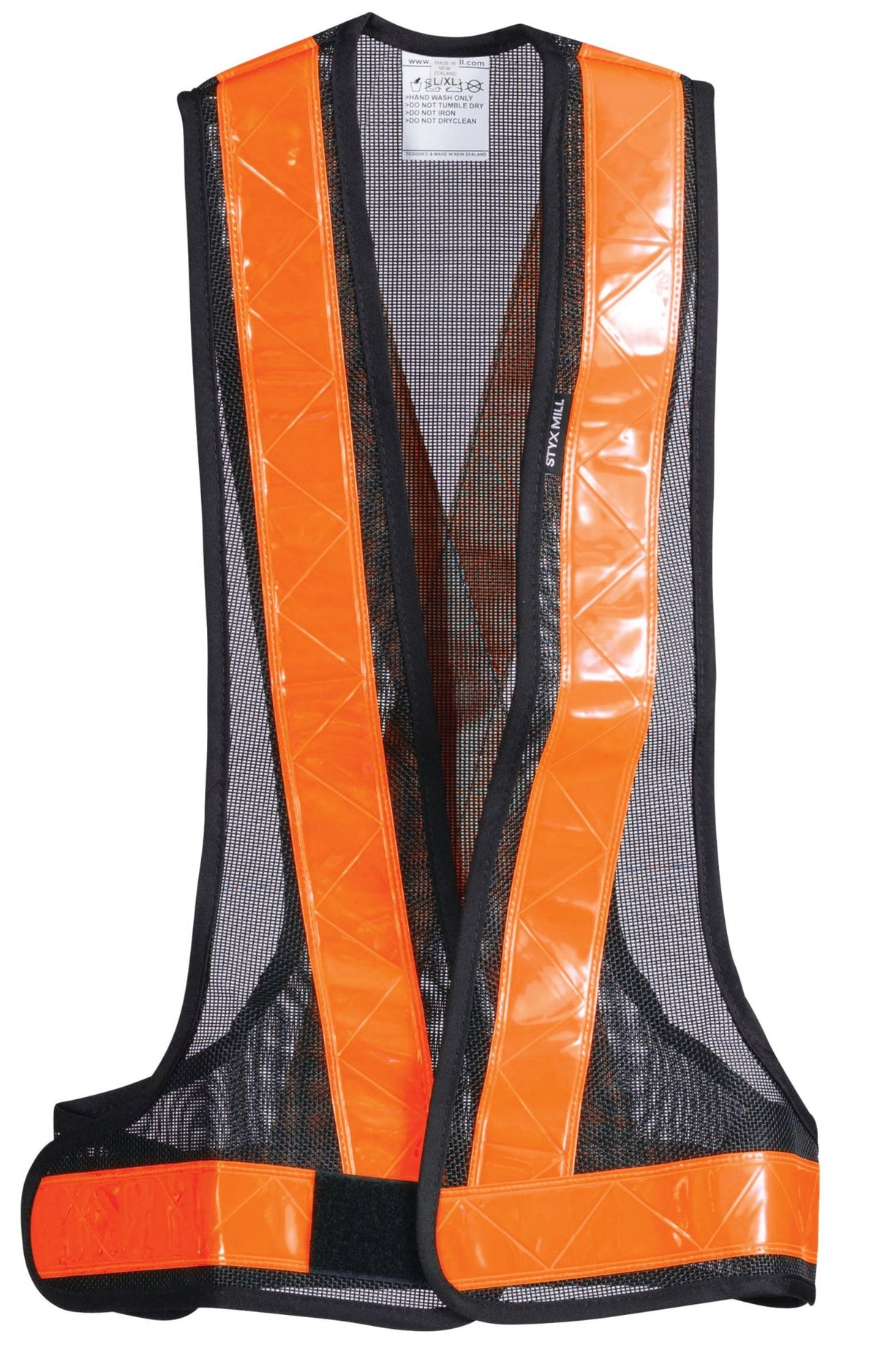 Styx Mill, Hi Vision Harness Vest - Orange/Black (Size: S3)