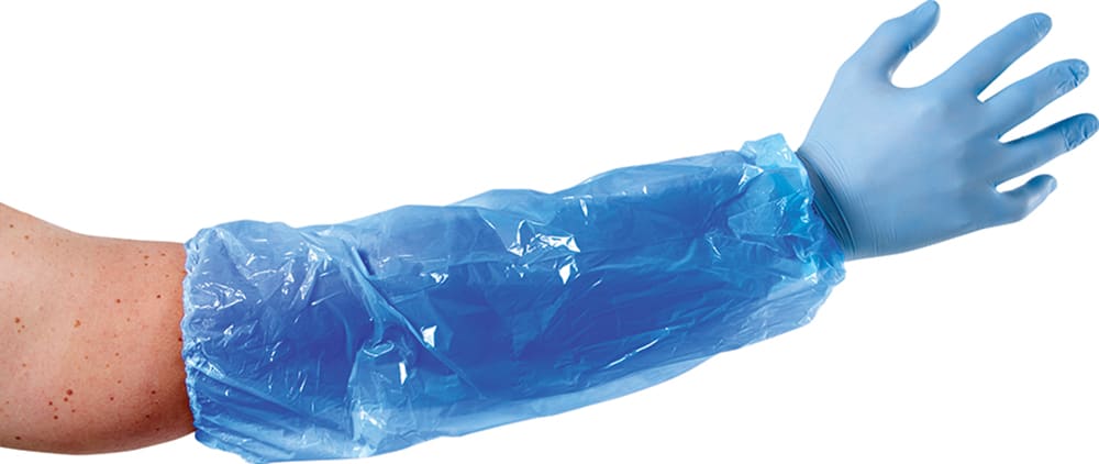 Harveys LDPE Sleeve Protectors Blue 45cm 45cm (Pack of 100)