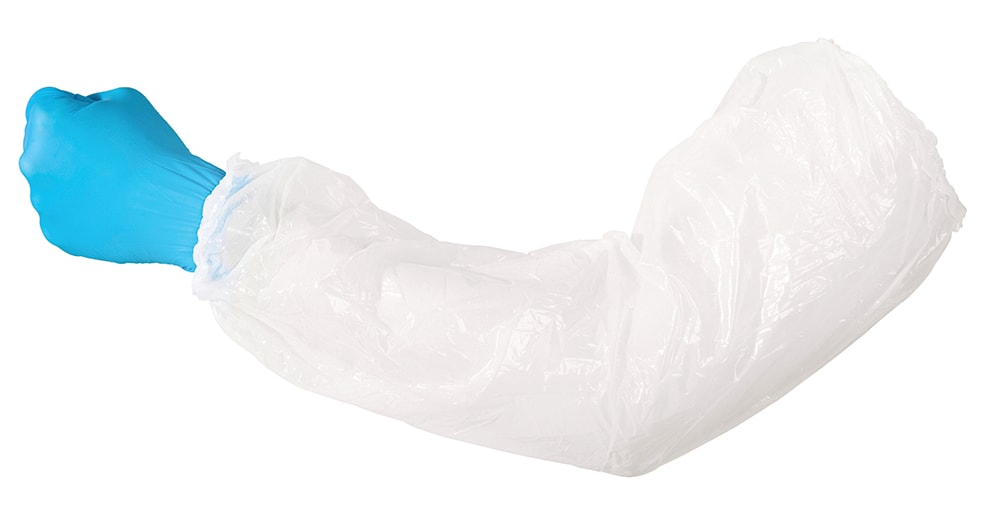 Eagle LDPE Sleeve Protectors White 18" (Carton of 1000)