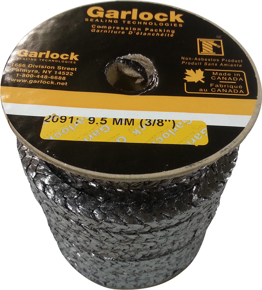 Garlock Style -2091 Graphite Packing 5.1m x 12.5mm