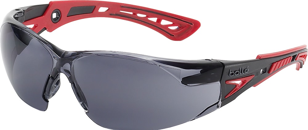 Bolle Rush+ Safety Glasses Smoke Lens