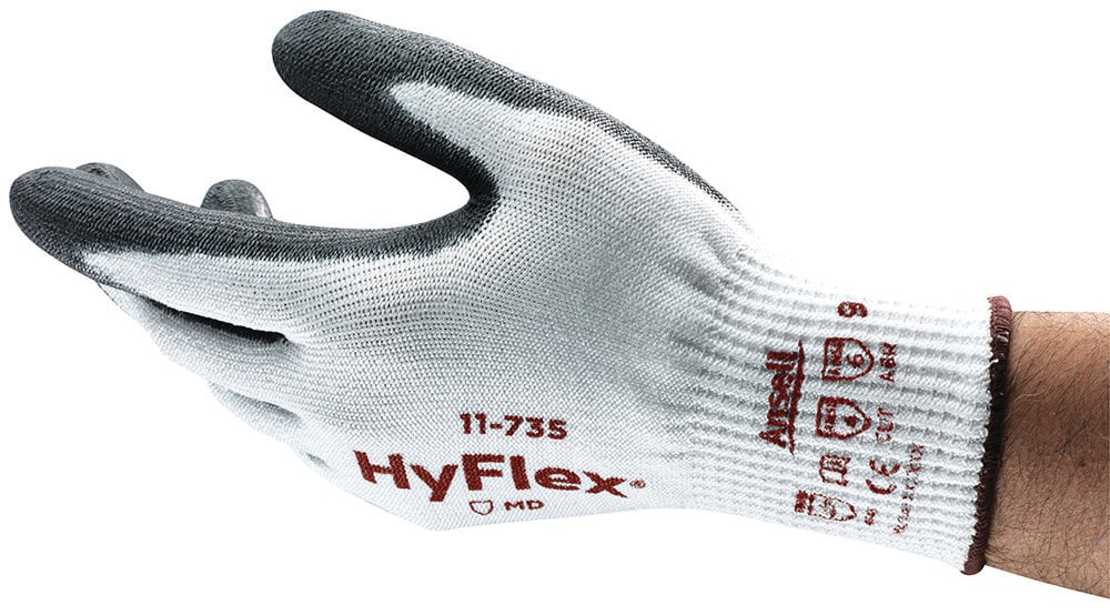 Ansell Hyflex 11-735 Gloves 7 - 11 (Pair) - Standard - 09
