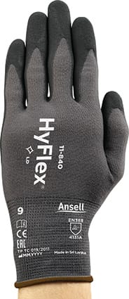Ansell Hyflex 11-840 Gloves 7-11 (Pair) - Standard - 07