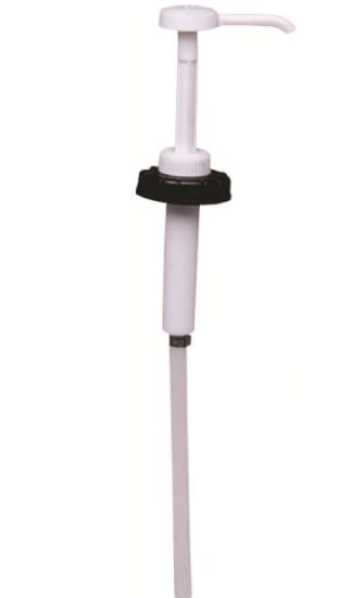 Septone 5L plastic pump for precise and easy liquid dispensing, designed for optimal fit and durability.