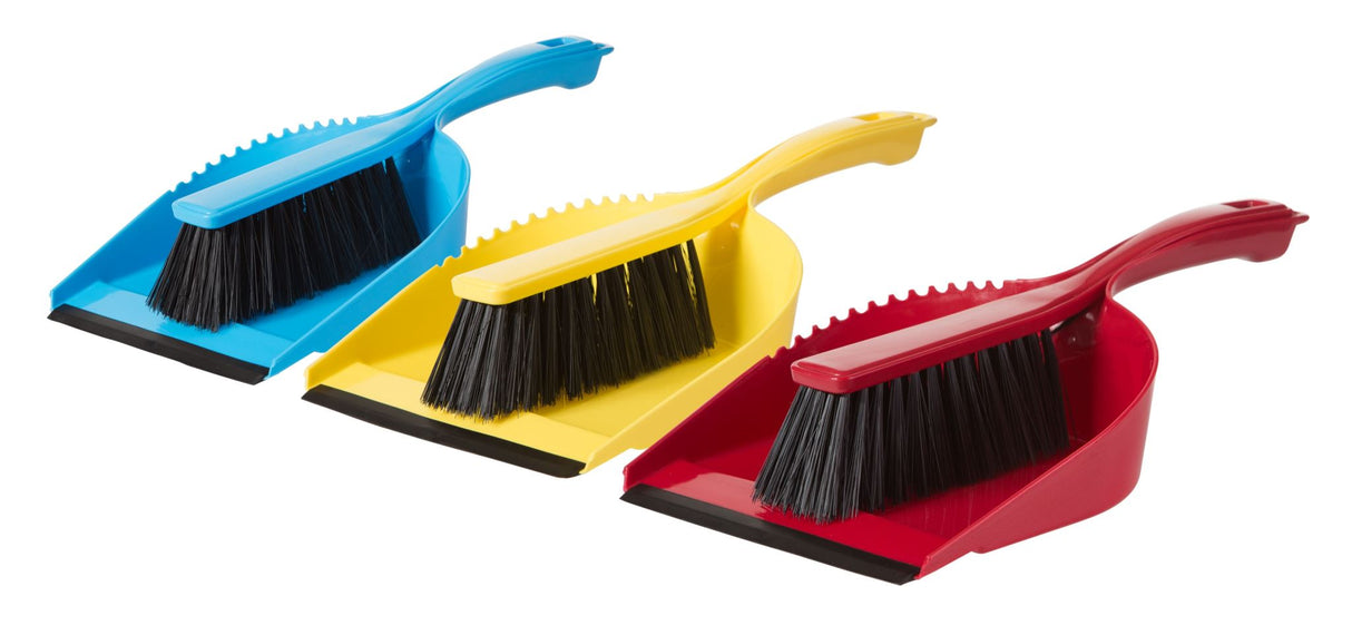 Browns Rubber Bladed Brush & Pan Set (Each)