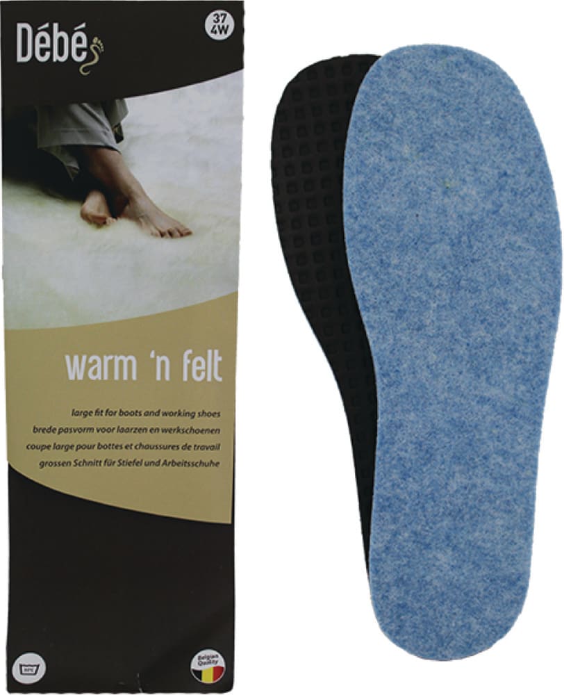 Debe Warm N Felt 36-47 (Pair) - Standard - 40