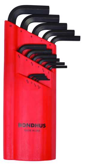 Ball End Metric 15pc L-Wrench Set BD10995 (Each)