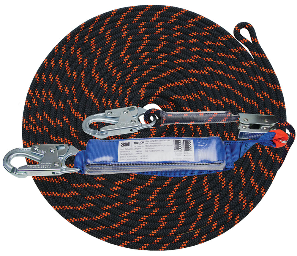 3M PROTECTA P50 Rope Lifeline Assembly 1390067A 15m