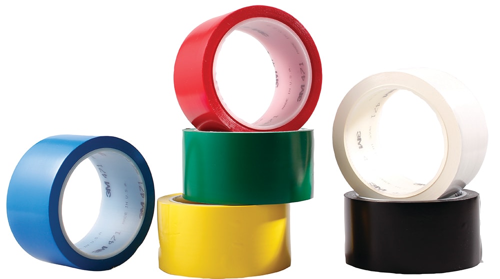 3M Vinyl Tape 471 Red 50mm x 33m (Roll)