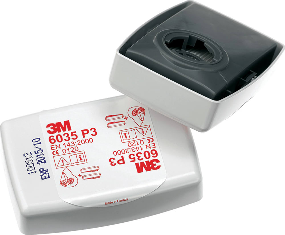 3M Particulate Filter 6035, P2/P3 - 10 pairs (Carton)