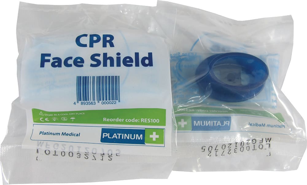 Platinum Medical CPR/Resuscitation face shield