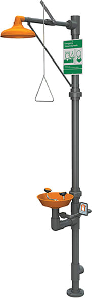 Safety Station with Eye/Face Wash - PVC (Each)