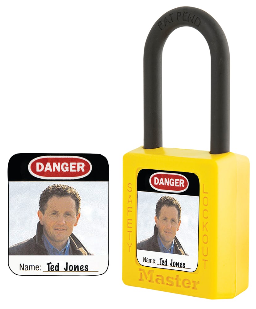 Master Lock S142 Photo ID Labels for S31 Padlock 6 (Pack)