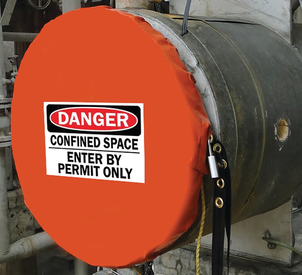 Master Lock S203CSS Confined Space Access Cover Solid, Small