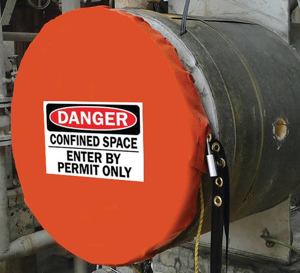 Master Lock S203CSM Confined Space Access Cover-Solid, Medium (Each)