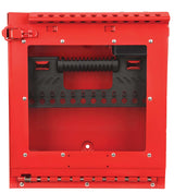 Master Lock S3502 Group Lock Box & Permit Station Wall Mounted/portable - Red