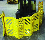 Plastic Expanding Barrier- Wheeled (Each)
