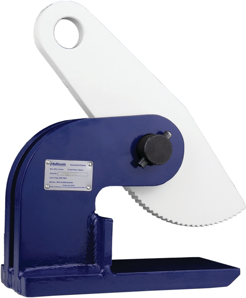 Bullivants Horizontal Plate Clamp 10.0T