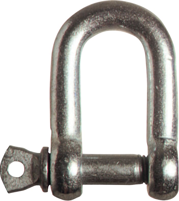 Dee Shackle Commercial Galvanised Non-Lifting 10mm