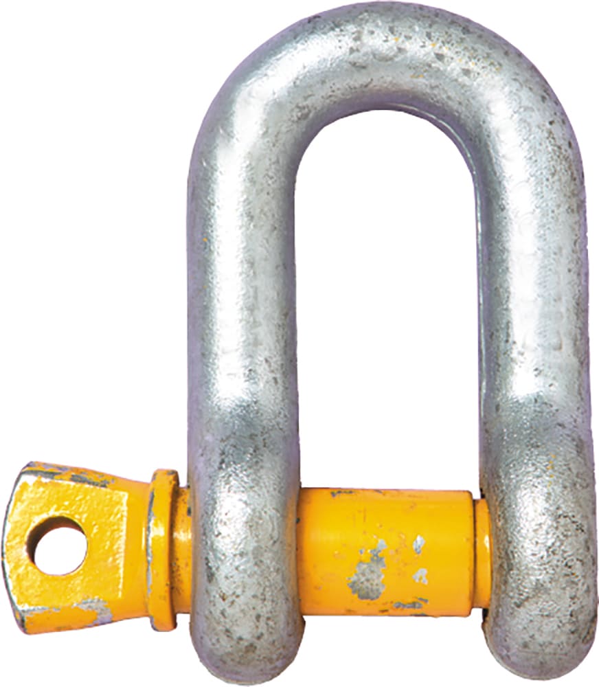 Bullivants Dee Shackle Screw Pin 6.50T WLL 22mm Body Diameter (Each)
