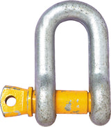 Bullivants Dee Shackle Screw Pin 6.50T WLL 22mm Body Diameter (Each)
