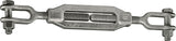 Galvanized 16mm Grade L turnbuckle clevis for rigging and tensioning, featuring durable steel and a 0.75-ton working load limit.